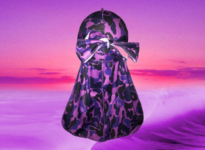 Purple Bape Du Rag