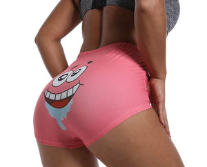 Patrick Sponge BoB Women Spandex Booty Shorts