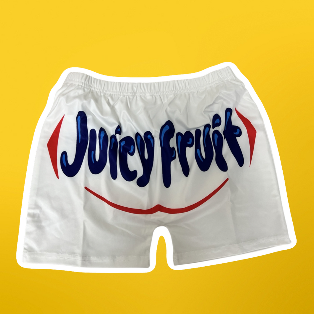 Juicy Fruit Summer Twerk  Spandex Shorts