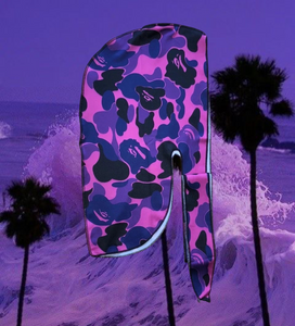 Purple Bape Du Rag